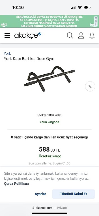 York kapı barfiksi door gym