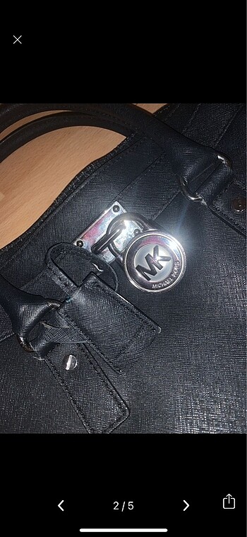 Michael Kors Siyah Mk Hamilton large boy