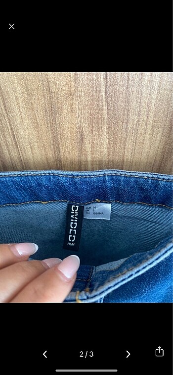H&M H&M kot elbise