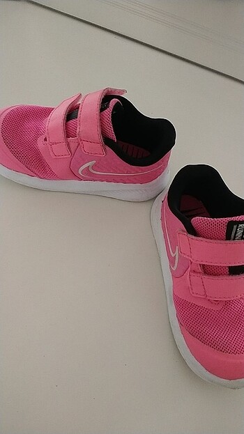 22 Beden pembe Renk Bebek spor ayakkabi