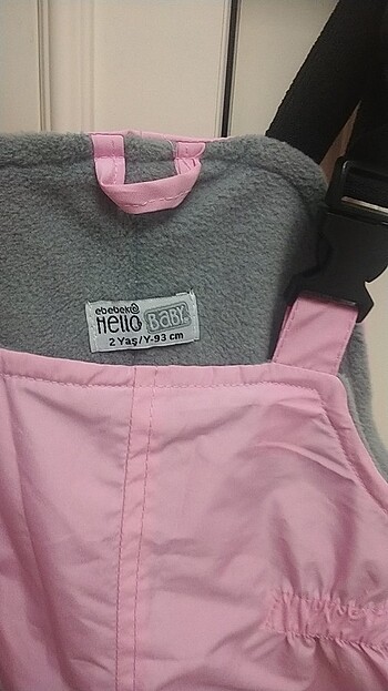 HelloBaby Kız çocuk kar tulumu