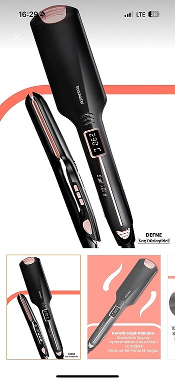 Saç düzleştirici - Görsel 3