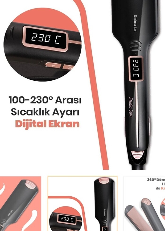Saç düzleştirici - Görsel 4