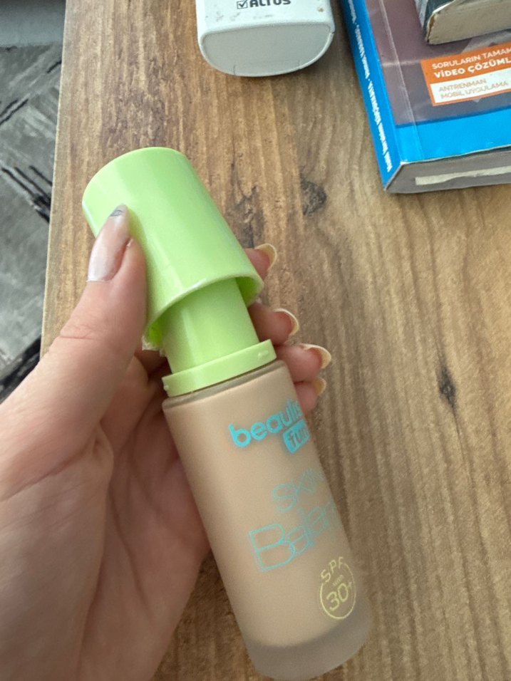 Bej Beaulıs Fun Skin Balance Fondöten - Görsel 2
