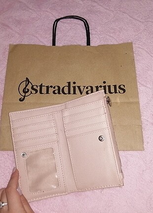 Stradivarius Pembe cüzdan 