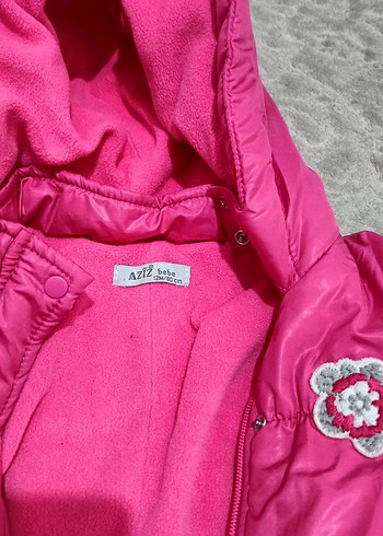 Kız Bebek Pembe Kar Tulumu - Görsel 2