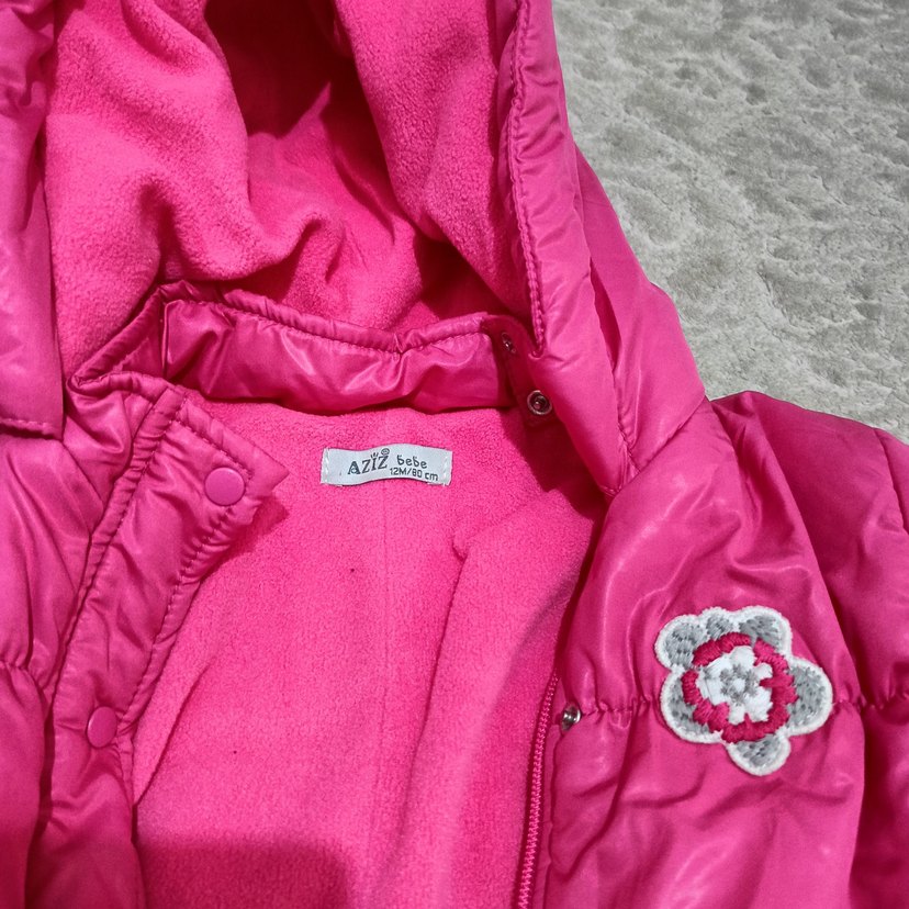 Kız Bebek Pembe Kar Tulumu - Görsel 2