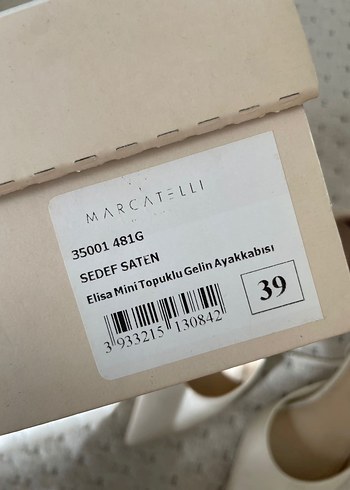 Diğer Kısa Topuklu Gelin Ayakkabısı