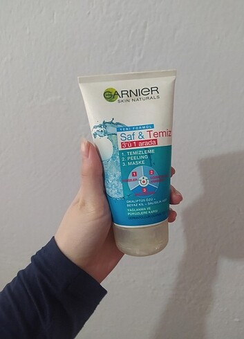 Garnier temizleme peeling maske