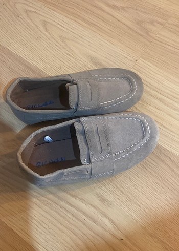 Bej Süet Tokalı Erkek Çocuk Loafer Ayakkabı - Görsel 4