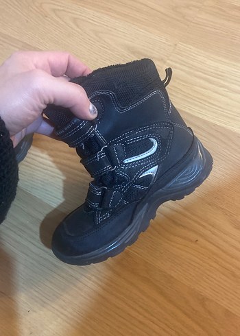 Erkek Çocuk Siyah Tokalı Kauçuk Bot - Görsel 4