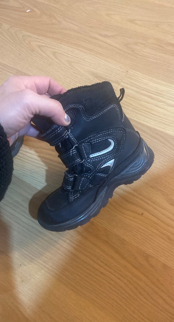 Erkek Çocuk Siyah Tokalı Kauçuk Bot - Görsel 4