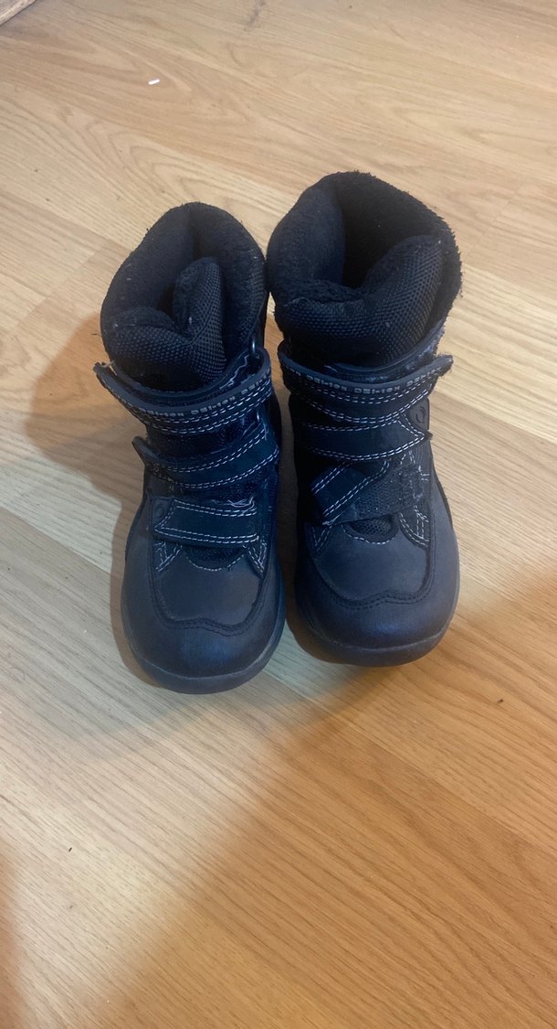 Erkek Çocuk Siyah Tokalı Kauçuk Bot - Görsel 5