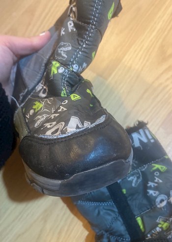 Erkek Çocuk Gri Kaydırmaz Bot - Görsel 3