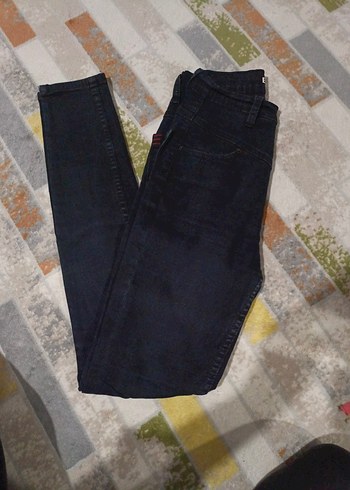 Kemer Tokalı Siyah Kadın Kumaş Pantolon - Görsel 2