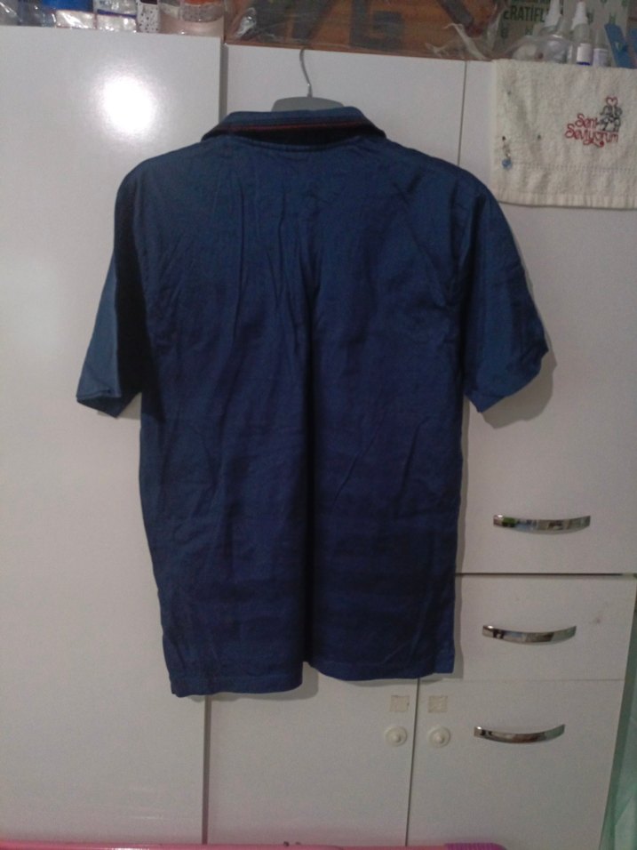 Lacivert Erkek Polo Tişört - Görsel 4