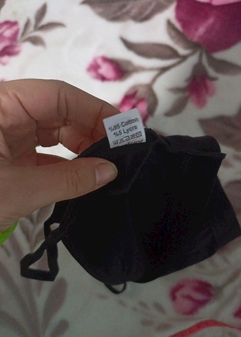 Siyah Goth Tarzı Spor Sütyeni - Görsel 4