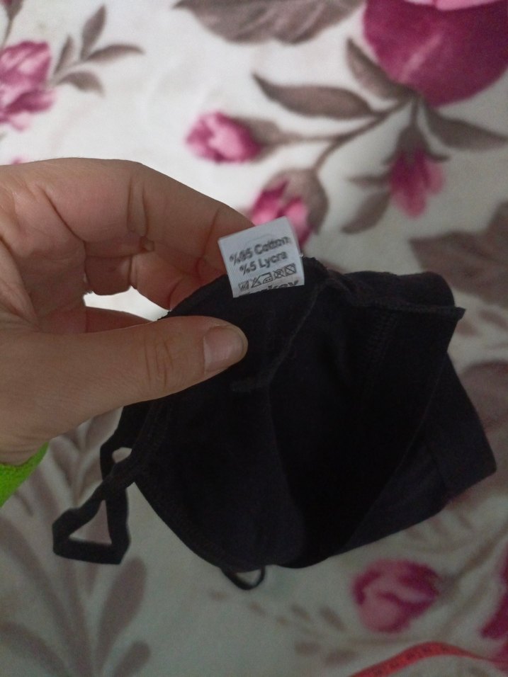 Siyah Goth Tarzı Spor Sütyeni - Görsel 4