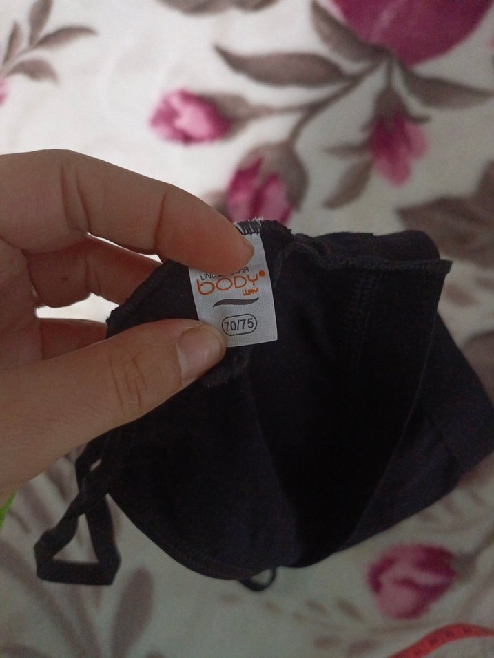 Siyah Goth Tarzı Spor Sütyeni - Görsel 5