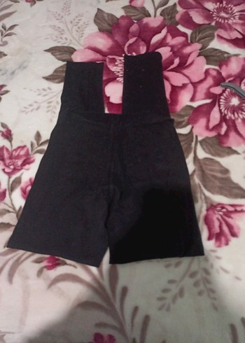 Kız Çocuk Siyah Elastik Bel Baskılı tayt - Görsel 4