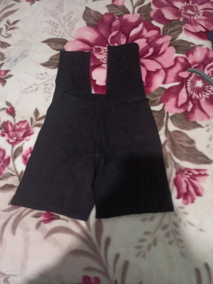 Kız Çocuk Siyah Elastik Bel Baskılı tayt - Görsel 4