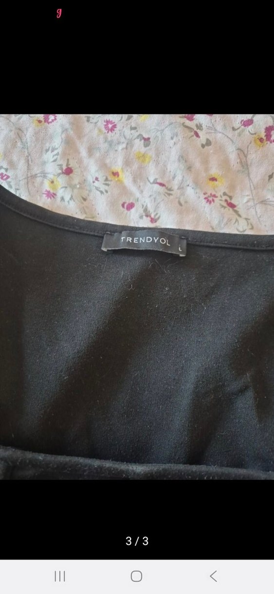 Siyah Uzun Kollu Kare Yaka Gotik Bluz - Görsel 3