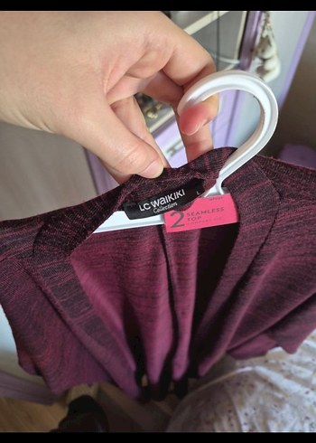 Bordo Uzun Salaş Hırka - Görsel 2