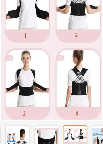 Siyah Kısa Göğüs Destek Korsesi - Görsel 2