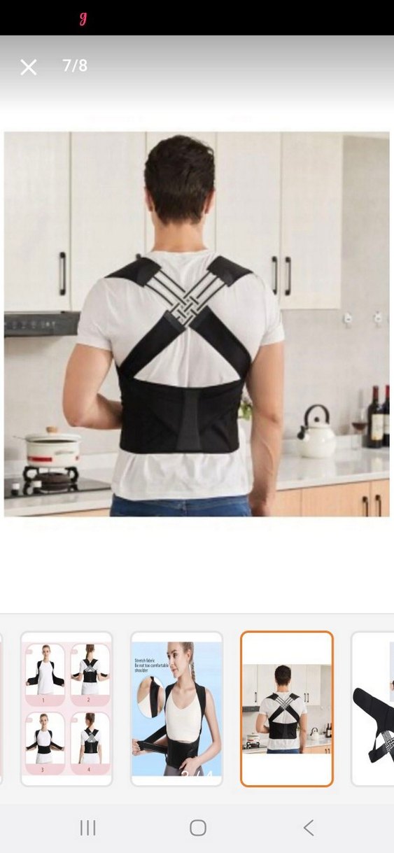 Siyah Kısa Göğüs Destek Korsesi - Görsel 3