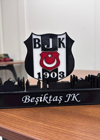 Besiktas Bjk Siyah Biker Rozeti