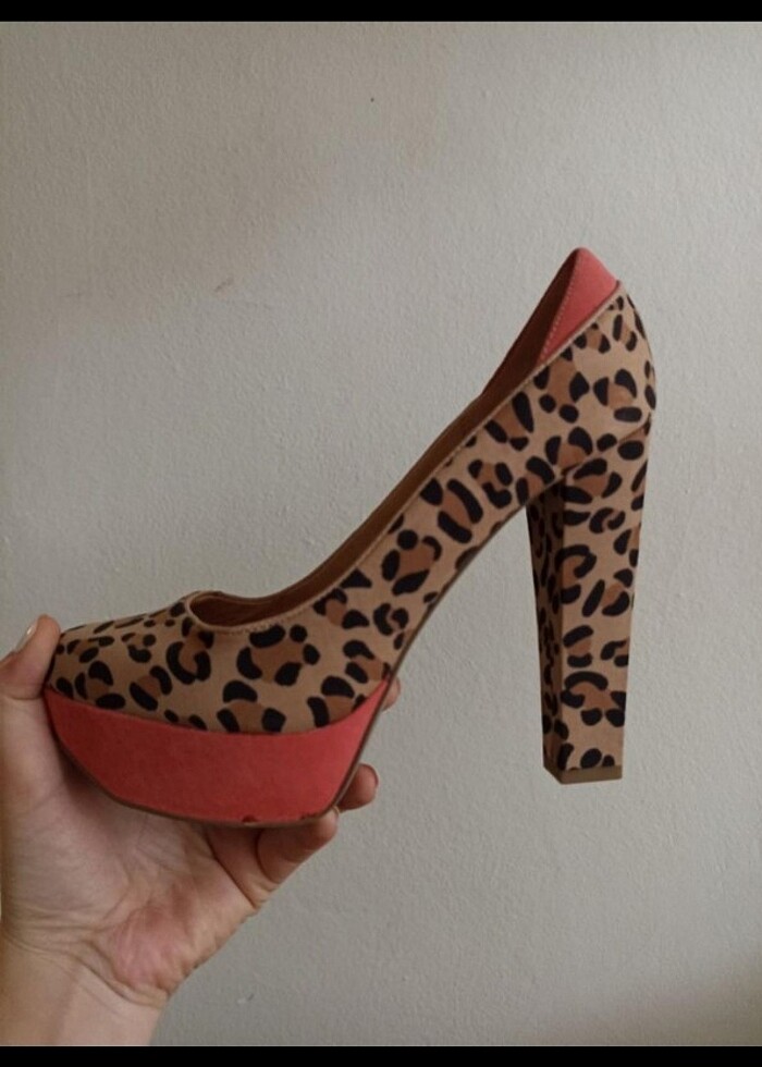 Bershka platform ayakkabı - Görsel 4