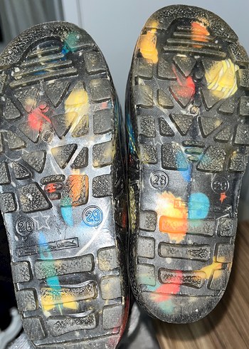 İçi Polarlı Çocuk Yağmur Çizmesi - Görsel 4