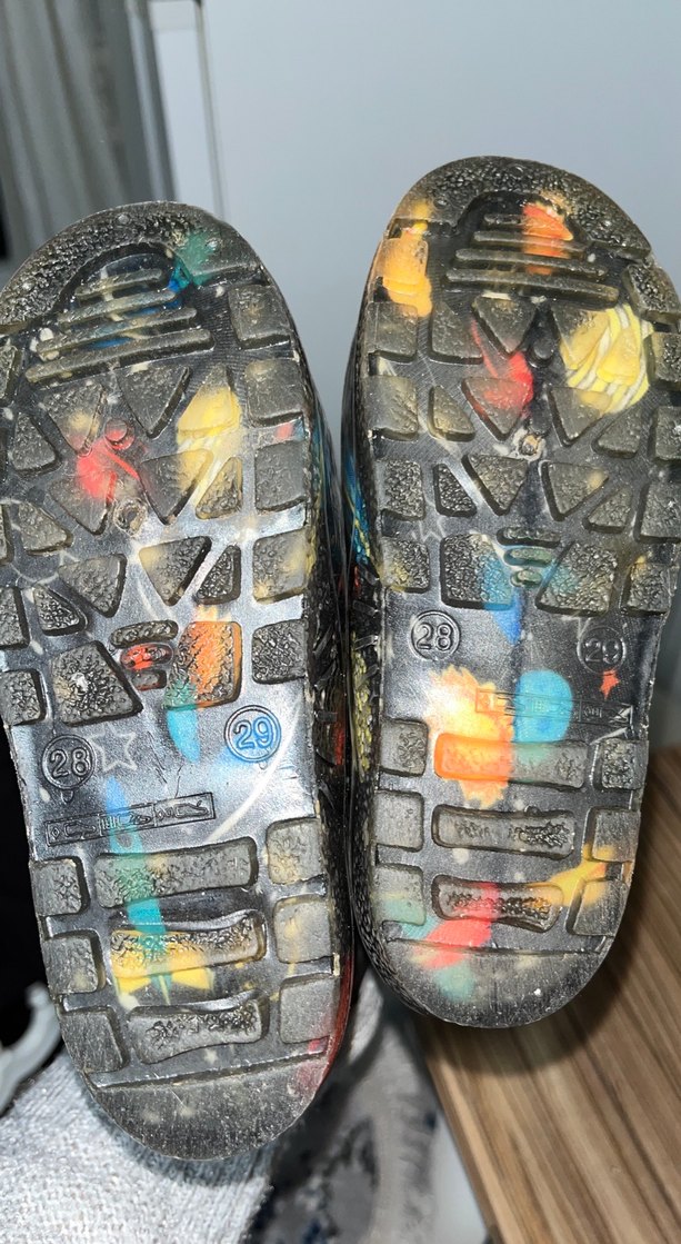 İçi Polarlı Çocuk Yağmur Çizmesi - Görsel 4