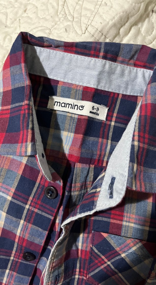 Erkek Çocuk Çok Renkli Kareli Gömlek - Görsel 2