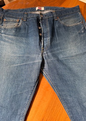 Levis Levi S 501 Mavi Denim Jean