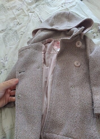 Kız çocuk kaban mont - Görsel 2