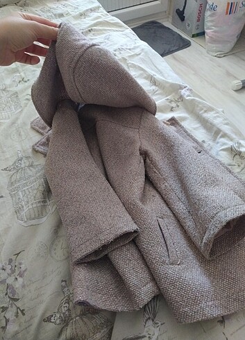 Kız çocuk kaban mont - Görsel 4