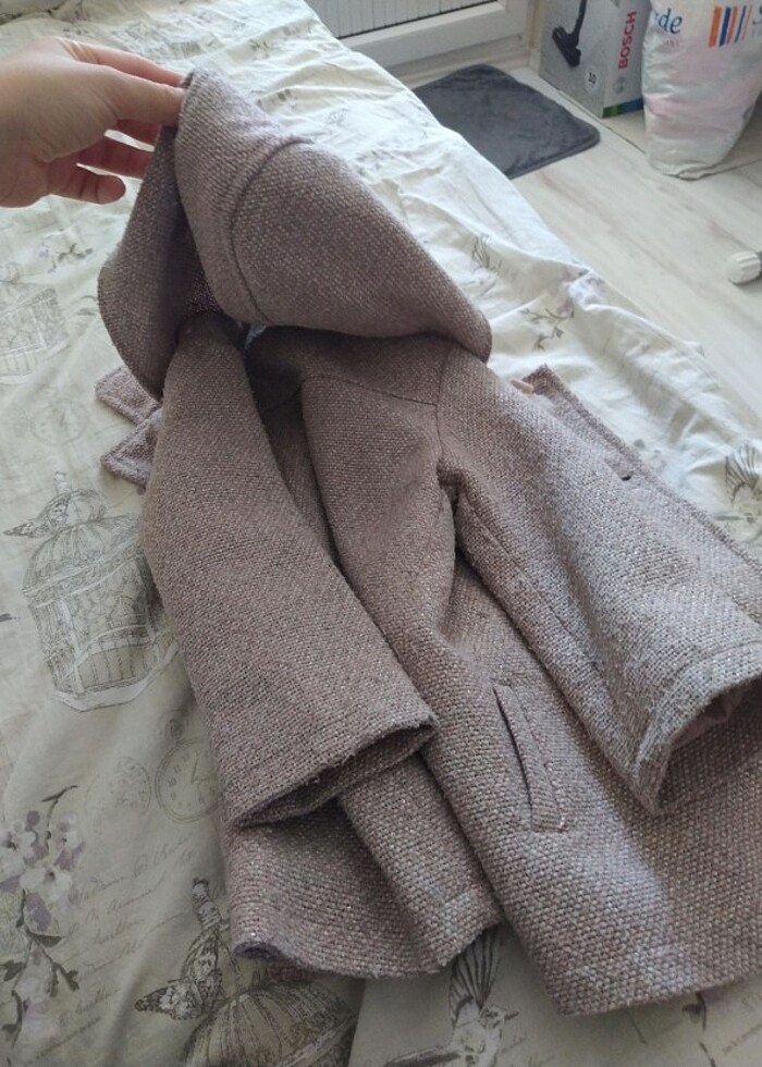 Kız çocuk kaban mont - Görsel 4