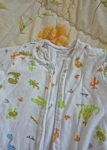 Renkli Desensiz Bebek Uyku Tulumu - Görsel 2