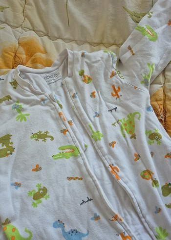 Renkli Desensiz Bebek Uyku Tulumu - Görsel 3