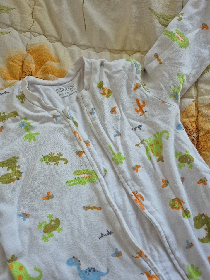 Renkli Desensiz Bebek Uyku Tulumu - Görsel 3