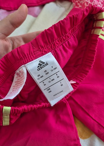 Kız Çocuk Pembe Kapüşonlu Fermuarlı Eşofman Takımı - Görsel 2