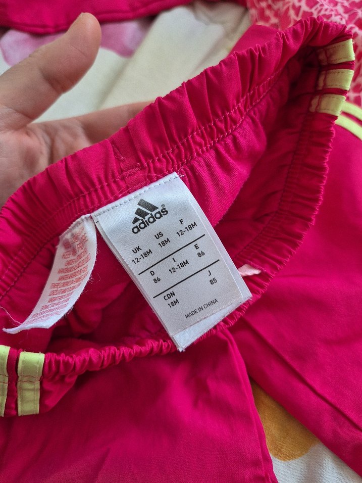 Kız Çocuk Pembe Kapüşonlu Fermuarlı Eşofman Takımı - Görsel 2