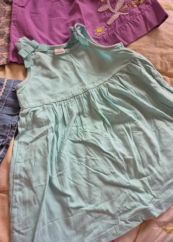 Kız Çocuk Çok Renkli Nakışlı Bohem Elbise - Görsel 5