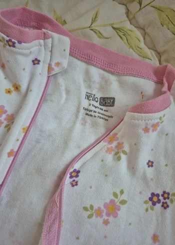 Fermuarlı Pembe Bebek Kız Tulumu - Görsel 2