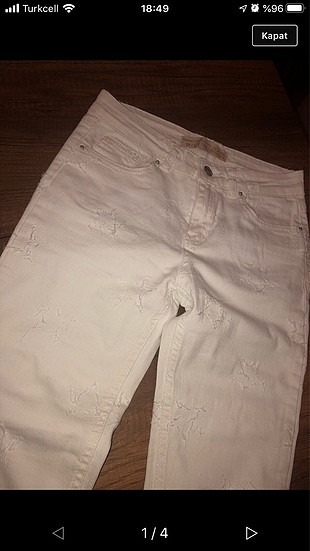 Dilvin Beyaz pantolon 2 adet
