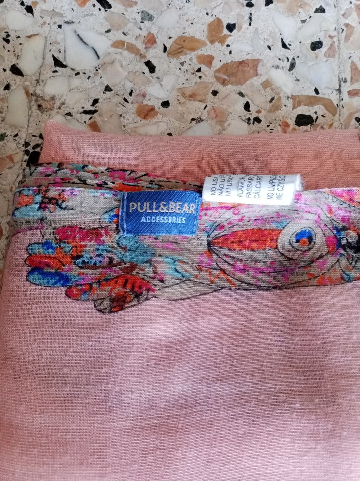 pull & bear Renkli Geometrik ve Bohem Desenli İki Şal — görsel 5/5