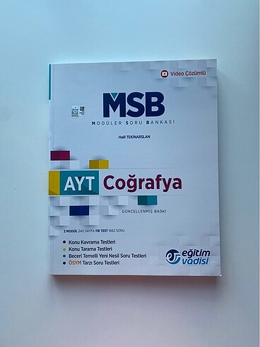 AYT Coğrafya Soru Bankası