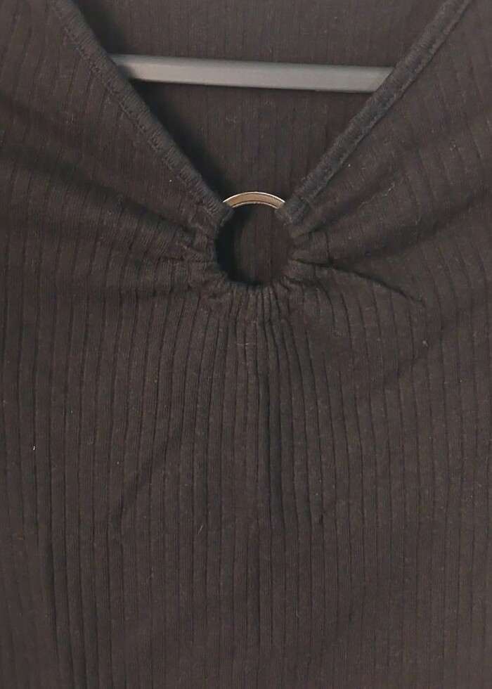 Yaka detay tshirt  - Görsel 3