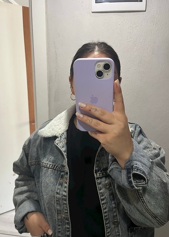 Rahat Kesim Kadın kot Ceket SATILDI - Görsel 3